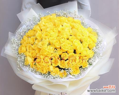 解读送黄玫瑰的真正意图 男人送女孩黄玫瑰的含义