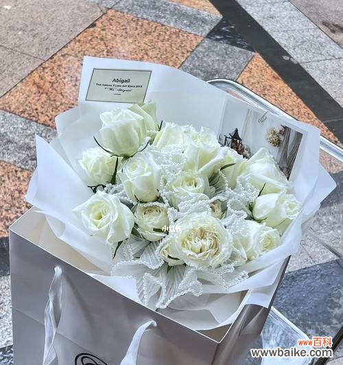 用白玫瑰传达的情感和象征意义 一束白玫瑰的意义
