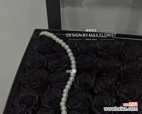 黑色花卉的美丽和神秘感,结合玫瑰花的花语,深刻揭示爱的真谛 黑色玫瑰花语,传递不一样的情感