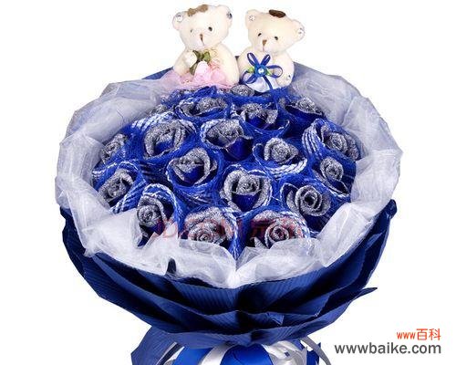 了解送蓝玫瑰的含义与意义，让你成为情人节上的浪漫王子或公主 送一支蓝玫瑰，浪漫之情深意长