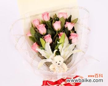 用11朵粉色玫瑰传达的情感和寓意 粉色玫瑰的意义与象征