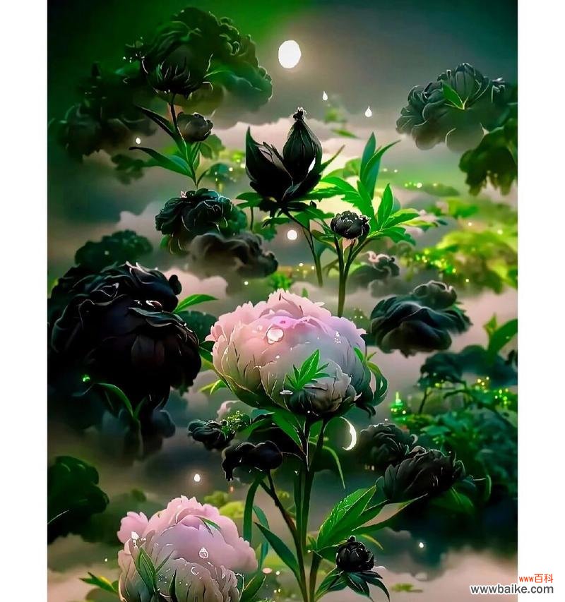 黑牡丹花语的秘密解读与传奇 黑牡丹花语