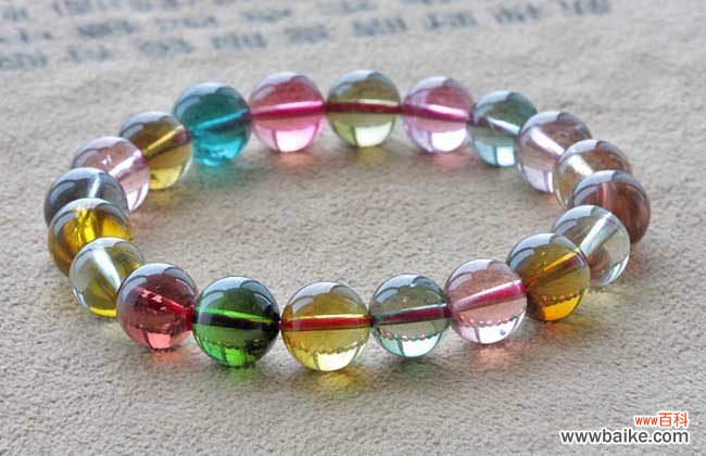 碧玺和玻璃的鉴别方法 碧玺手链鉴别方法