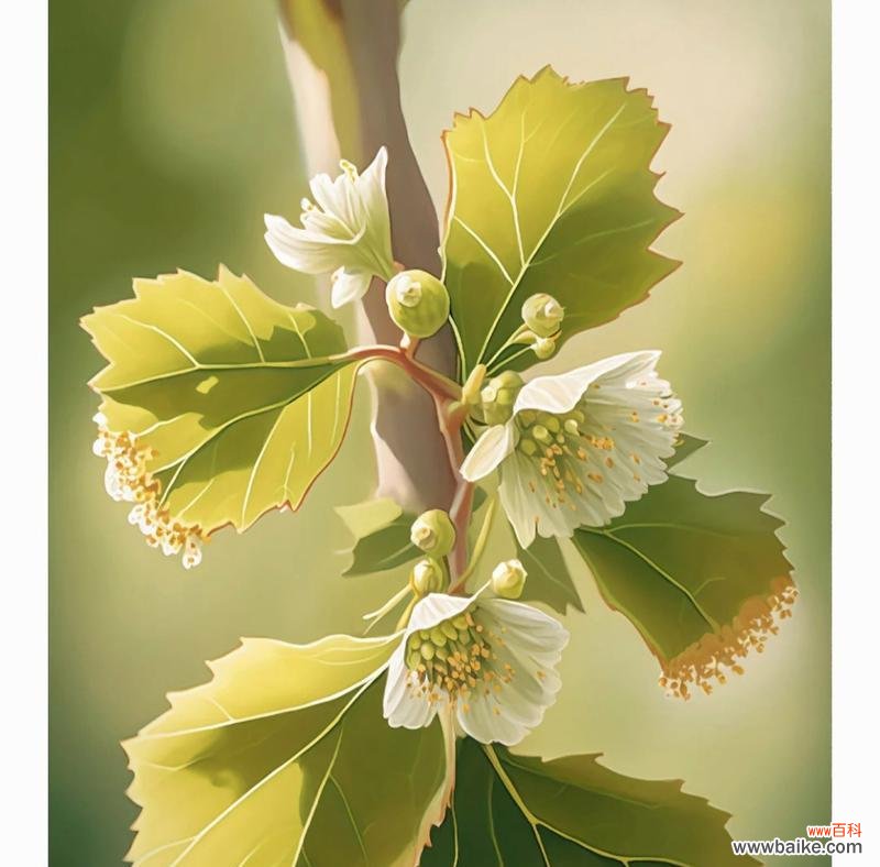 油桐花的花语以情窦初开为主题 油桐花开，情窦初开