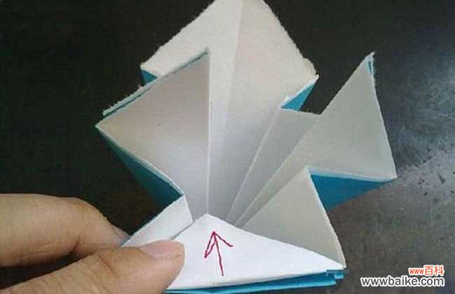 康乃馨折法步骤图片 康乃馨的折法图解