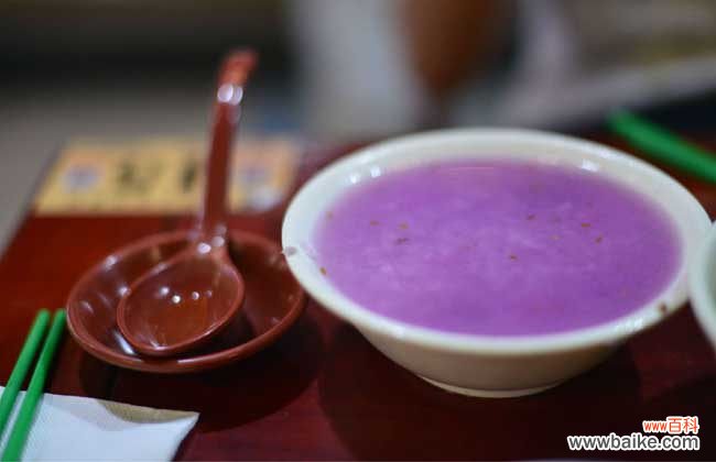 紫薯粥窍门 紫薯粥为什么是蓝色的？