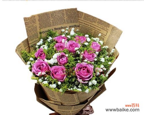 解析紫玫瑰的象征意义和送礼时的应用 送紫玫瑰的深刻寓意