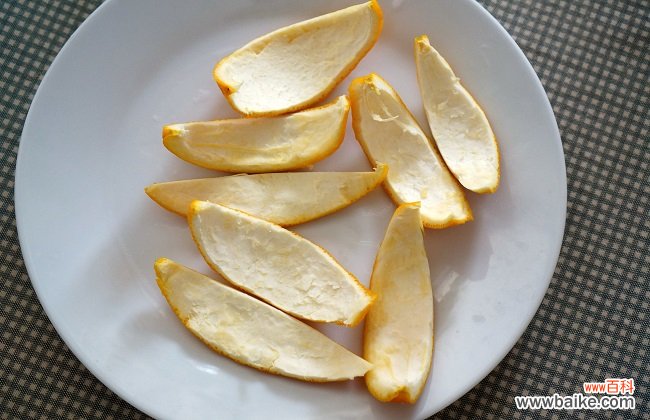 橙子皮的功效与作用以及禁忌