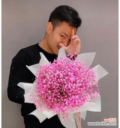 寓意浪漫，送给爱人、朋友、母亲？ 粉色满天星的花语