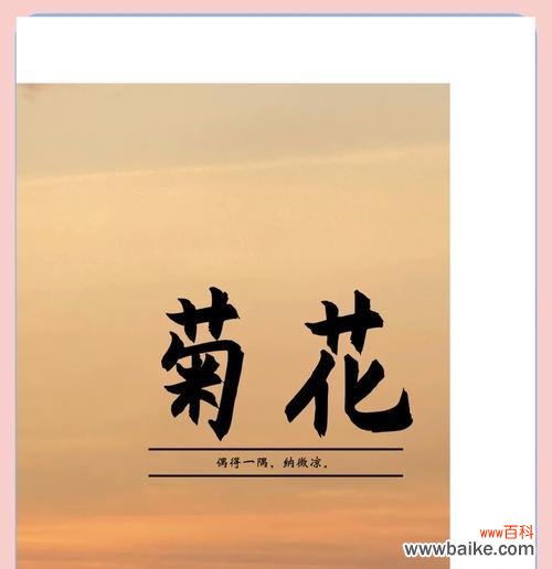 菊花被文人墨客赞美，有哪些经典句子？