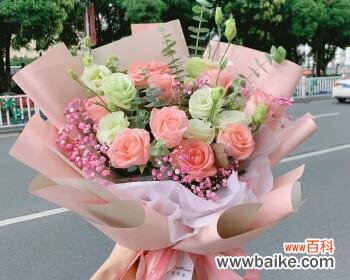 解读这束粉色玫瑰所代表的情感和心意 11朵粉色玫瑰的花语与意义