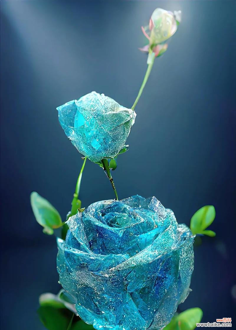 寒冷中的温暖与希望 碎冰蓝的花语与意义