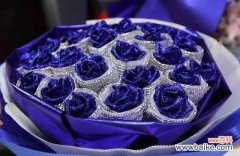 探秘蓝色玫瑰花的神秘寓意 蓝色玫瑰花语