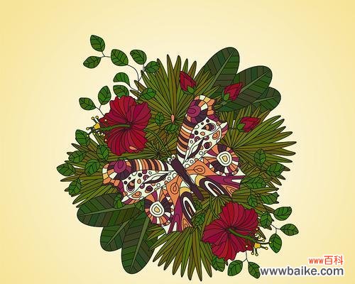 花卉耳饰圆形图案有何寓意？它代表了什么？