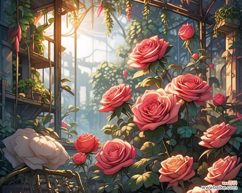 山中一朵玫瑰花象征着什么？它在文学中有哪些象征意义？