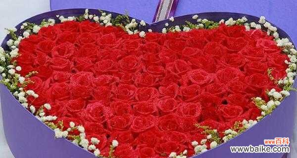 浪漫的表白之语 99朵玫瑰花的含义