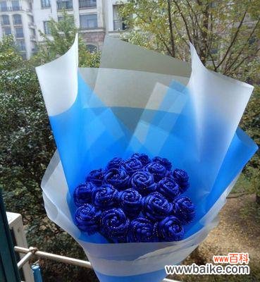 传递神秘、稀有与温柔美好的蓝色浪漫气息 探秘蓝玫瑰花语的含义