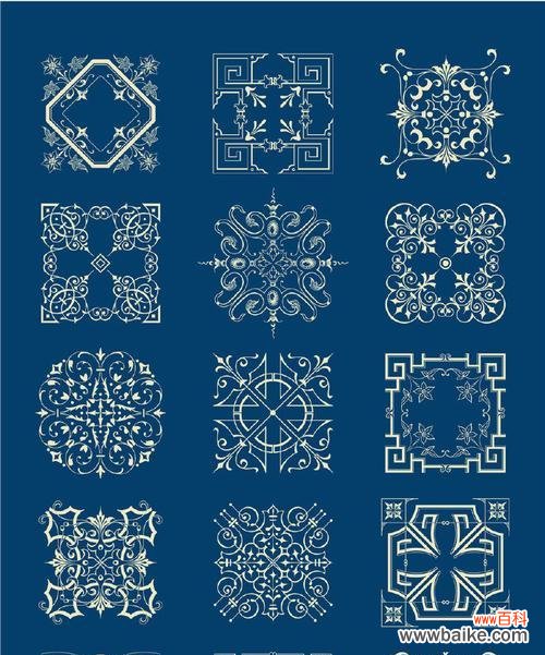 花纹图案通常象征着什么？如何解读？