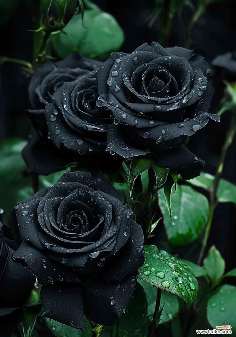 黑玫瑰的花语代表什么？黑玫瑰为何被视为祸害？