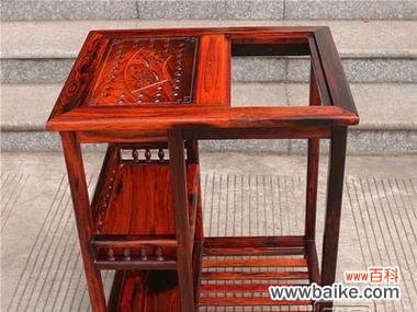 红木茶几上的雕花有何寓意？