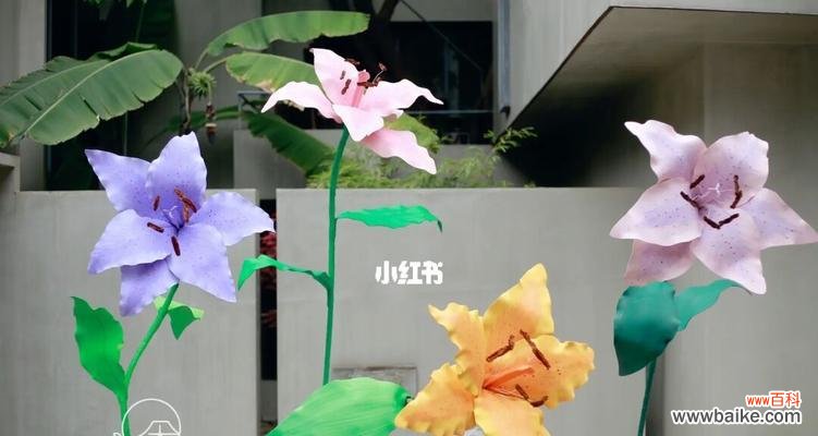 纸艺百合的材料是什么?纸艺百合制作需要哪些材料?