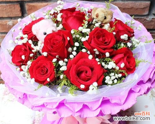 七朵玫瑰花的寓意与表达 七朵玫瑰