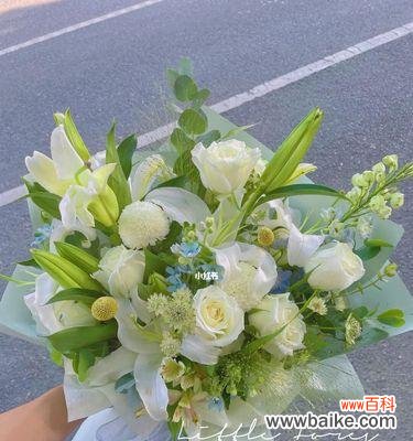 绿色百合花束的寓意是什么？