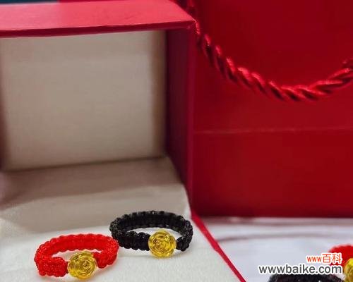 红色玫瑰花珠子戒指的象征意义是什么？它适合什么场合佩戴？