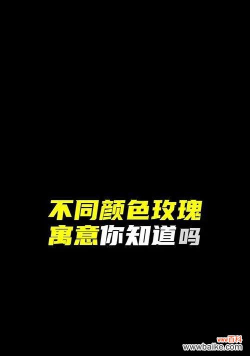 寓意与花语有何不同?