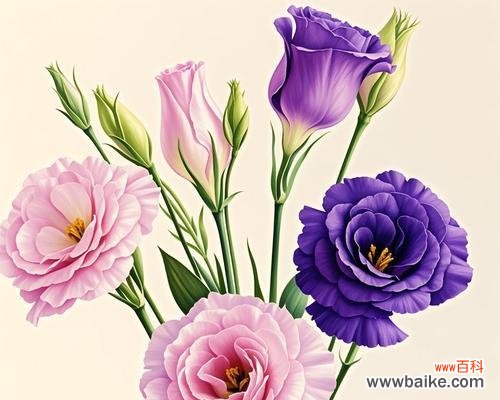 八色洋桔梗花语是什么?洋桔梗的多种颜色代表什么?