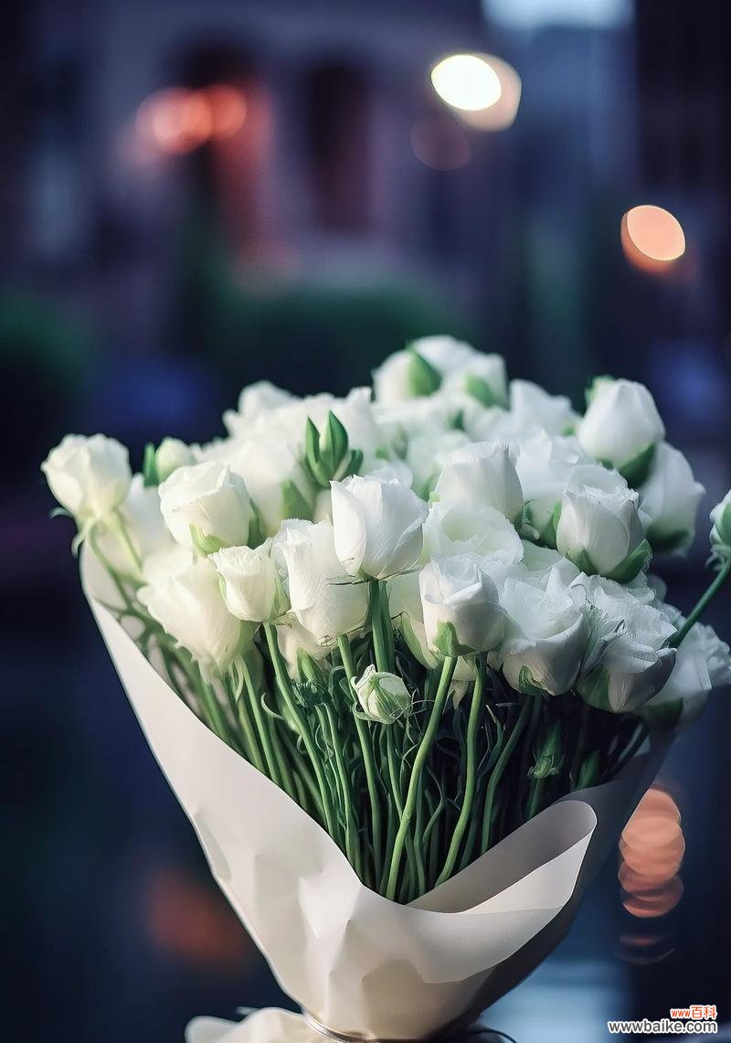 白桔梗花束的花语是什么？它传递了怎样的情感？