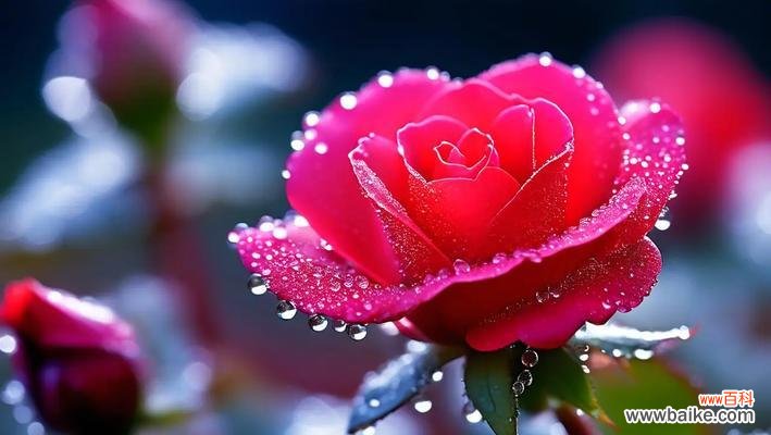 粉嫩玫瑰花的寓意和象征是什么？