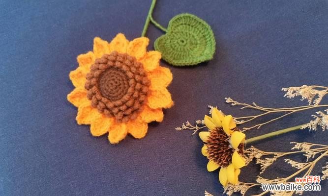 钩织向日葵的花语寓意何在?向日葵花语有哪些含义?