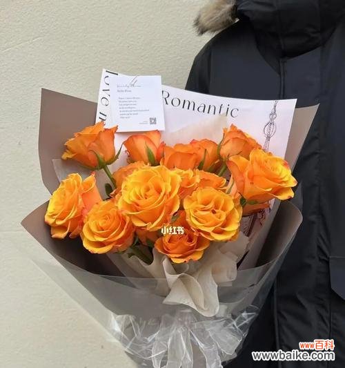 用橙色玫瑰传递喜悦与激情 橙色玫瑰的花语与意义