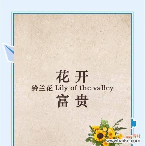 风铃铃兰的花语是什么意思?它的寓意有哪些?