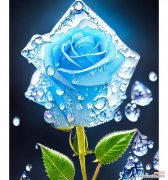 蓝玫瑰不谢象征着什么？