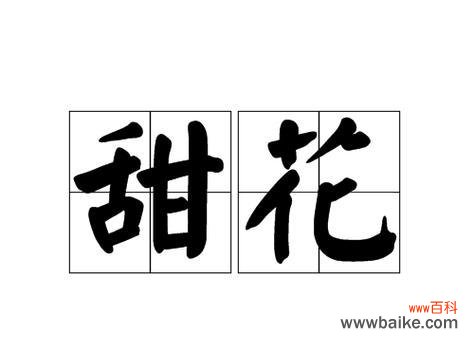 哪种花的花语代表着咸甜的含义？