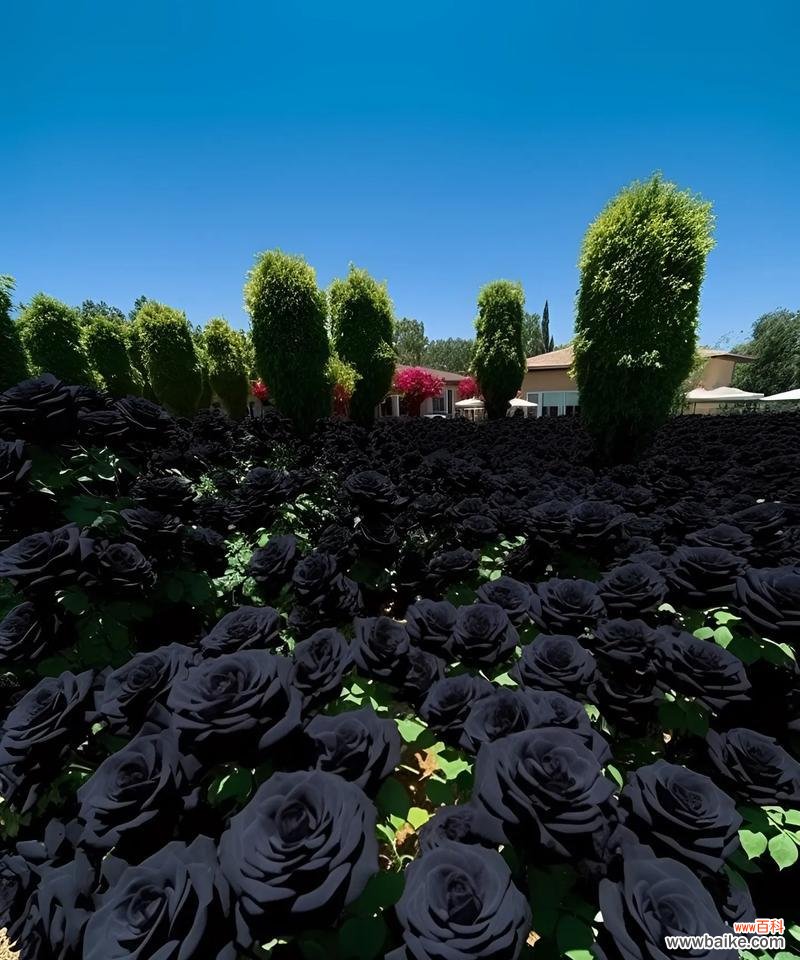 黑玫红配色的花语有何含义?它通常象征着什么?