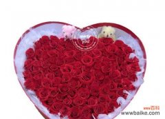 大枝红玫瑰象征着什么？