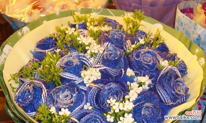 独特色彩与深意交织的花语之旅 蓝色的玫瑰花