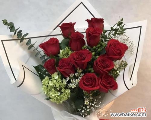 浪漫的花语传情,十一朵玫瑰花是怎样表达爱情的? 十一朵玫瑰花所代表的意义