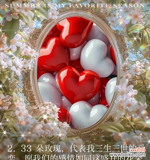 33朵永生花玫瑰传递了哪种爱？