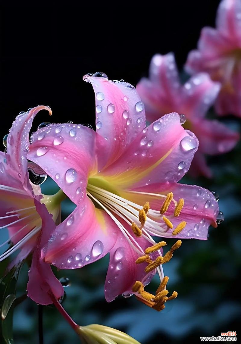 带雨的花通常代表什么?