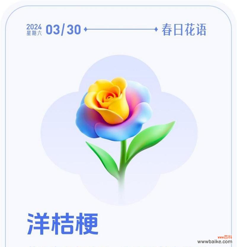 3月31号对应的花语是什么?