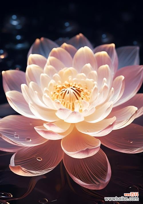 冰荷花的花语通常表达什么？