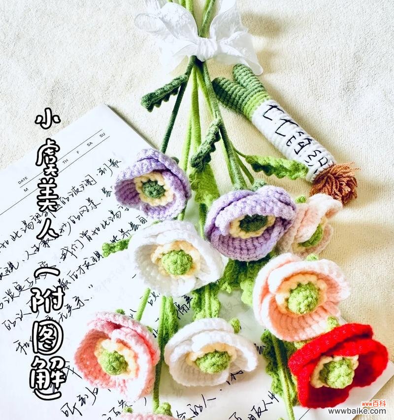 钩针玫瑰有何寓意？花语包含哪些？