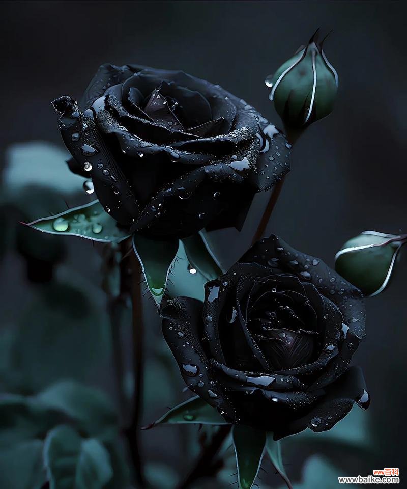 黑玫瑰的花语包含哪些情感?