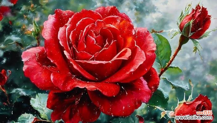 泥里的红玫瑰代表什么含义？