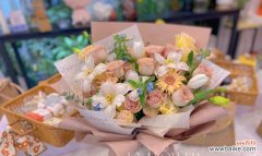 桔梗花与郁金香搭配的花语是什么？