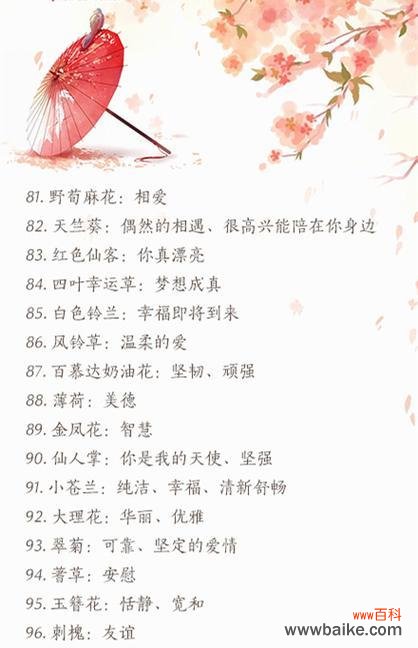 最热门的鲜花花语是什么？哪些鲜花最能表达情感？